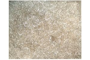 Luxtor Engelshaar - Flower-Hair Brillante mit Glanzeffekten silberfarben (aus Metall) - 15gr. Weihnachten