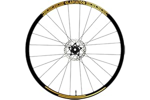 DualColorStampe Adesivi Cerchi Bici 26'' - 27,5'' - 28-29'' Pollici Ruota Bici MTB Bike Stickers Cerchi MTB B0054 (28-29'' Pollici, Oro 91)