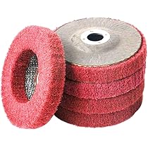 Dischi Per Lucidatura 100mm - 5 Pezzi Per Rimuovere Ruggine E Vernice - Foto 4