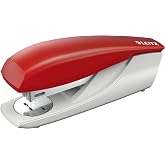 Leitz Ofis zımbalayıcı, 30 yaprak i&ccedil;in, ergonomik tasarım, zımba dahil, kırmızı, NeXXt serisi, 55000025
