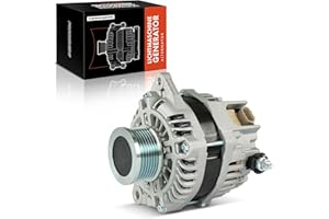 Frankberg Alternator 150A 2-Pin Compatible with NP300 Navara D40 2.5L 2005-2024 Murano II Z51 2.5L 2010-2014 Pathfinder III R51 2.5L 2005-2013 Replace# A002TX1781