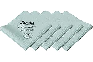 Vileda Professional Bayeta Purmicro Active Verde 5 Unidades
