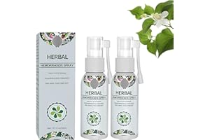 ASHOPFUN Hemocare Herbal Hemorrhoids Spray, Natural Herbal Hemorrhoids Spray, Fast Relief of Hemorrhoids and Anal Fissures, Hemorrhoids Treatment Spray, for Soothing External (2pcs)