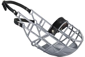 Don Pare Model 101 Muzzle in a Variety of Colours, Drinking Always Possible, Ideal for Letting off the Lead, Kennel, Dog Racing, Car, Poison Bait Preventer from Amathings