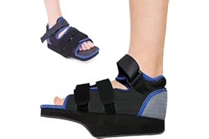 GHORTHOUD Post-op Shoes for Broken Toe Lightweight Orthowedge Shoes Medical Orthopedic Foot Brace Off-Loading Healing Shoe for Foot Surgery (M)