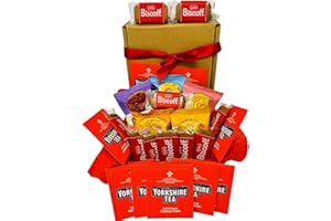 Afternoon Tea Hamper Border Biscuits & Biscoff – Biscuits Gift Set x5 Border Biscuits Twinpacks, x10 Lotus Biscoff Individually Wrapped Biscuits, x10 Tea Bags and Stellar Six Tea Gift Set Poem