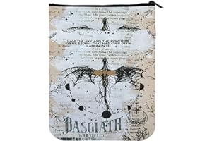 KUIYAI Basgiath War College Book Cover for Book Lover Fantasy Book Dragon Gift Dragon Rider Gift Romance Reader Gift (I'm Infinite Book coverUK)