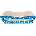 Foodie Puppies 2-in-1 Reversible Cat Scratcher Pad with Catnip for Cats & Kittens - (Pull Out) | Durable Corrugated Cardboard Cat Scratching Board | Scratch Pad for Furniture Protection, Play & Rest