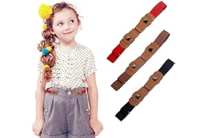 WELROG Ceintures élastiques sans boucle pour enfants – Ceintures extensibles invisibles réglables pour bébé/enfant en bas âge, garçons et filles
