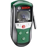 Bosch Home & Garden UniversalInspect Denetim Kamerası (Kamera Başlığı &Ccedil;ap: 8 mm, Kablo Uzunluğu: 0, 95 M, Renkli Ekran 2, 32"