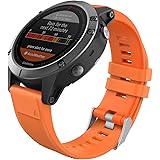 MoKo Cinturino Compatibile con Garmin Fenix 7/7 Pro/6/6 Pro/5/5 Plus/Instinct Solar/Instinct 2/Forerunner 965/955, Quick Fit 