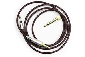 ABLET Replacement Audio Upgrade Cable Compatible with Denon AH-MM400, AH-MM300, AH-MM200 Headphones 1.5meters/4.9ft