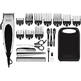 Wahl Home Pro, Kit de corte de pelo, Máquina de cortar pelo con cable para hombre, Máquina de cortar pelo para hombre, Corte 