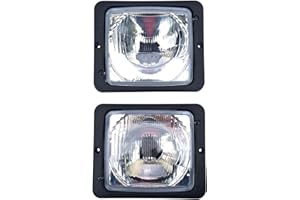 ‎WESEM 2x Scheinwerfer Fernlicht Abblendlicht H4 172x142 Traktor Zetor Atlas