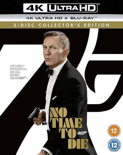 #8 — No Time To Die (James Bond) [4K Ultra-HD] [2021] [Blu-ray]…