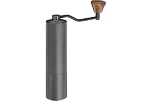 Zassenhaus Barista Pro Manuelle Kaffeemühle, Espressomühle aus hochwertigem Aluminium mit Edelstahl-Präzisionsmahlwerk