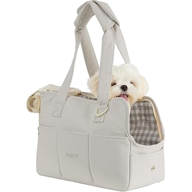 Borsa da viaggio per cani nera: morbida borsa per il trasporto di animali domestici a forma di aereo con parte superiore in rete per levrieri - Italia