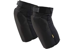BLÅKLÄDER Blaklader 406719339900XL/XXL Type 1 Genouillères, Noir, Taille XL/XXL