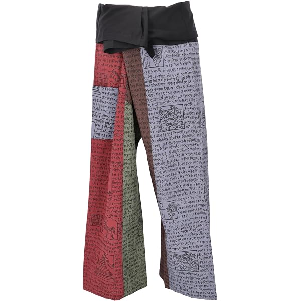 Pantaloni Da Pescatore Thai In Cotone – Unisex, Taglia Unica, Multicolore, Morbidi E Comodi Per Yoga E Relax