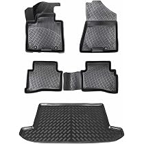 Husky Liners Tappetini Auto Per Kia Sportage 2014-2016 – Anteriori E Seconda Fila, Nero, Antiscivolo