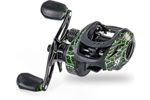 Sougayilang Baitcasting Reel 18LB Carbon Fiber Drag 7.1:1 Baitcasters High-tech Innovation Baitcast Fishing Reels