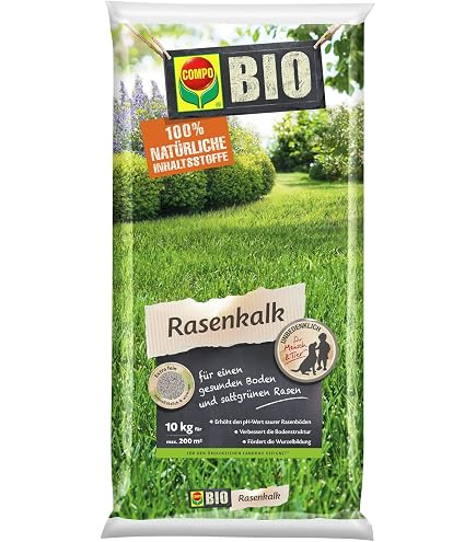 Rasenkalk Turbogrn Oscorna Rasaflor Rasendnger 5kg  Herbstrasendnger  Mit Langzeitwirkung, Naturdnger, Organisch