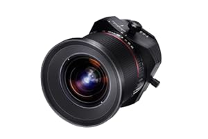 Samyang 24/3,5 Objektiv DSLR T/S Nikon F manueller Fokus Tilt and Shift Fotoobjektiv Weitwinkelobjektiv schwarz