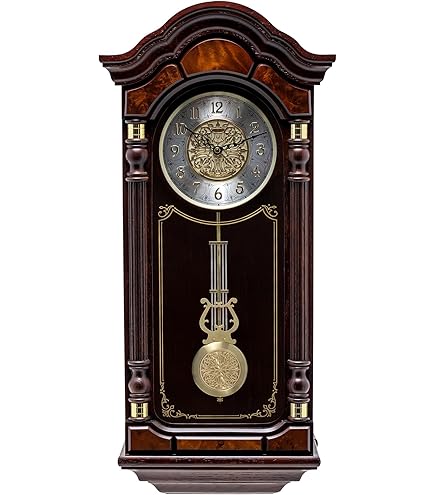 Buy SEIKO Elegant Vertical Wooden Brown Color Analog English