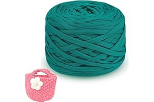 SDNAM Trapillo para Crochet 285gx1/2/4 Hilo Para Tejer a Crochet Hilo Macrame, Cinta Hilo Trapillo Cuerda Macrame para Tejer Cestas de Ganchillo, Bolsos, Colgante de Pared, Mantas (Color : 34@, Size : 100