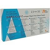 ALLTEST 5 Tamponi NASALI Rapidi Covid 19 / Tampone nasale per l'Antigene SARS-COV-2