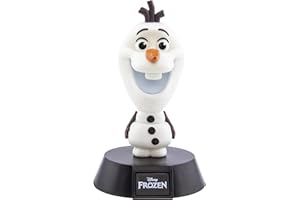 Paladone Olaf Icona Luce Ufficiale Frozen Collectable Ideale per camerette dei Bambini, Ufficio e casa, Prodotto Pop Culture Gaming, Bianco, ca. Altezza: 10 cm.