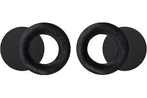 beyerdynamic EDT 990 VB Ohrpolstersatz Velour/Schwarz mit Schaumstoffscheiben