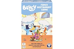 Orchard Toys Official Bluey Fancy Restaurant Matching and Memory Game for children age 3
