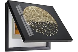 Hengqiyuan Scatola del Contatore Elettrico Coperchio Decorativo del Contatore della Pittura Coperchio Decorativo della Scatola Elettrica Scatola del Contatore Staccabile Creativo,B,60x50cm