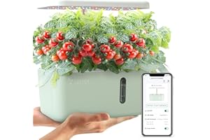 LetPot Hydroponics Grow System - Smart Indoor Garden Kit for Hydroponics Starter Beginners, Hydroponics Growing System Indoor Garden with Automatic Self-Watering and LED Grow Lights