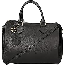 Borsa A Mano Chicca Borse - Pelle Vacchetta Italiana, 32x20x14 Cm, Design Elegante - Foto 5