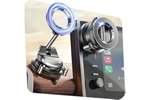 LISEN 2025 Support Telephone Voiture Magnetique, Stabilité Militaire & Réutilisable Ventouse, Support Telephone Voiture Magsafe, Kits d'accessoires pour iPhone Air 17 Pro Max 16 15, Galaxy S25, Huawei