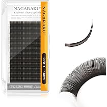Untere Wimpernverlängerungen – Halbpermanent, In 5/6/7 Mm Längen, 0,1 Mm Dick, Schwarz