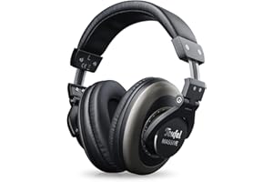 Teufel Massive Klappbare Ohrumschließender, geschlossener HiFi-Kopfhörer Headset Musik Headphones Sound Klinke Schwarz