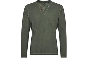 Solid SDTinox Herren Longsleeve Langarmshirt Shirt mit V-Ausschnitt