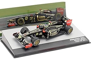 OPO 10 - Coche de Fórmula 1 1/43 Compatible con Lotus Renault R31# 9 Italia GP 2011 Bruno Senna (726)