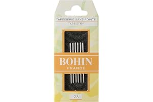 Bohin - No.28 Tapisserie Aiguilles - 6 Aiguilles