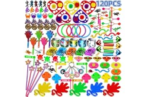 nicknack Party Bag Fillers Toys for Pinata Party Favour for Kids Boys Girls Assortment Stocking Fillers Lucky Dip Prizes for Kids Party Bags Toy Gift 120PCS