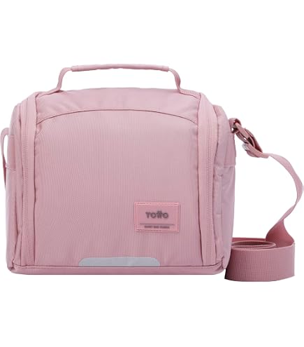 Totto - Borsa termica per alimenti 6 l, modello Batara, 20,5 x 22 x 14 cm, borsa per alimenti da lavoro, tasca ausiliaria, maniglia per mano, tracolla regolabile, facile da pulire, colore
