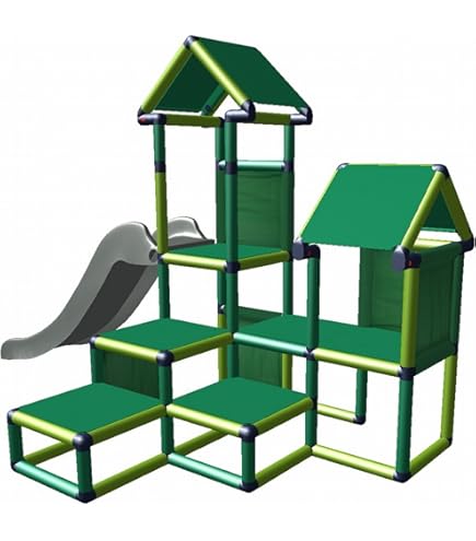 Podium Escalier Enfant Moveandstic – Tribune 125x45x45cm, Coloré (neuf, Fabriqué En Allemagne)