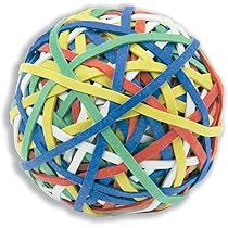 Kiwinvou Coloured Rubber Bands,Elastic Stretchable Band Stationery Document Organizing For - View #2