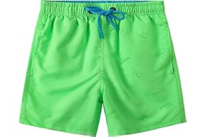 SERENYOU Badehose Jungen Boardshorts Kinder Musterwechsel Badeshorts mit Netzfutter Schwimmshorts