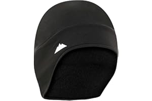 Tough Headwear Thermo Fahrradmütze unter Helm - Wintermütze Fahrrad - Mütze für Skihelm - Unterziehmütze Fahrradhelm Herren Damen - Laufmütze Winddicht - Skull Cap
