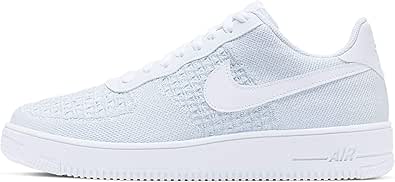 Nike Air Force 1 Flyknit 2.0, Men's Basketball Shoes, Multicolour (White/Pure  Platinum/Pure Platinum/White 100), 6 UK (40 EU): Amazon.co.uk: Shoes \u0026 Bags