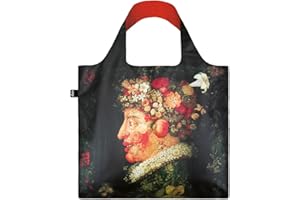 LOQI Museum Giuseppe Arcimboldo Spring Bag Sac de Plage, 50 cm, 20 liters, Multicolore (Multicolour)